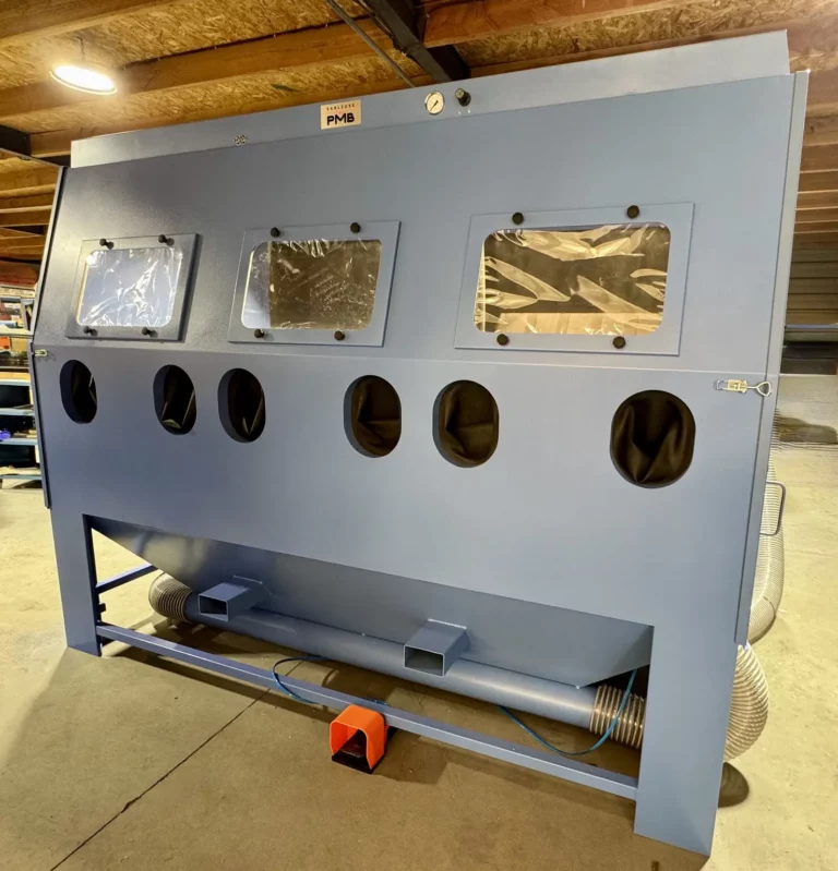 Nouvelle Conception Sur Mesure PMB : Une Sableuse Industrielle Optimisée pour la Performance