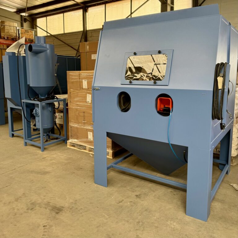 Conception de 3 grenailleuses haute performance pour le recyclage de céramique